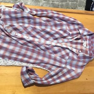Plaid top